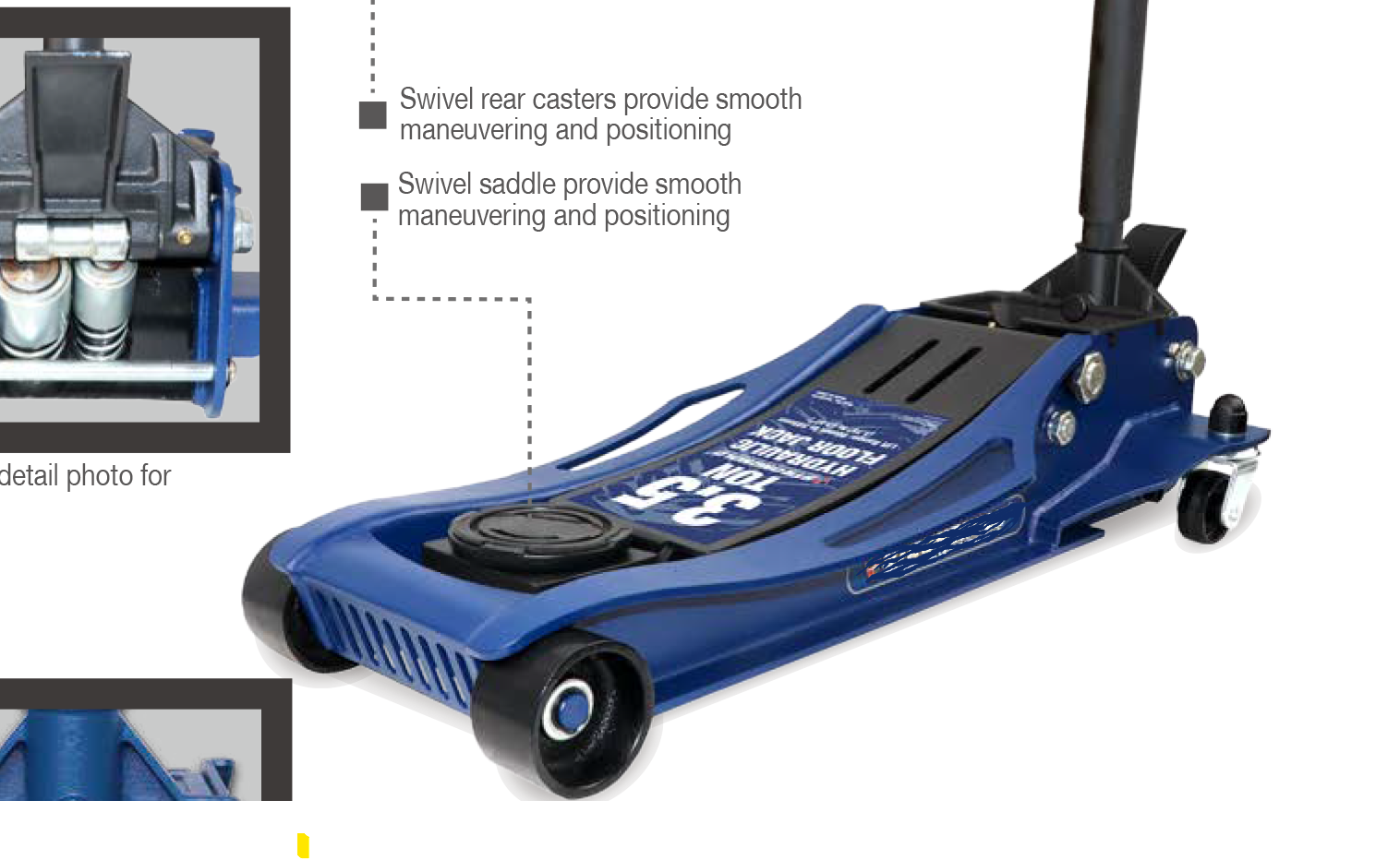 Professional Low Profile Floor Jack 
