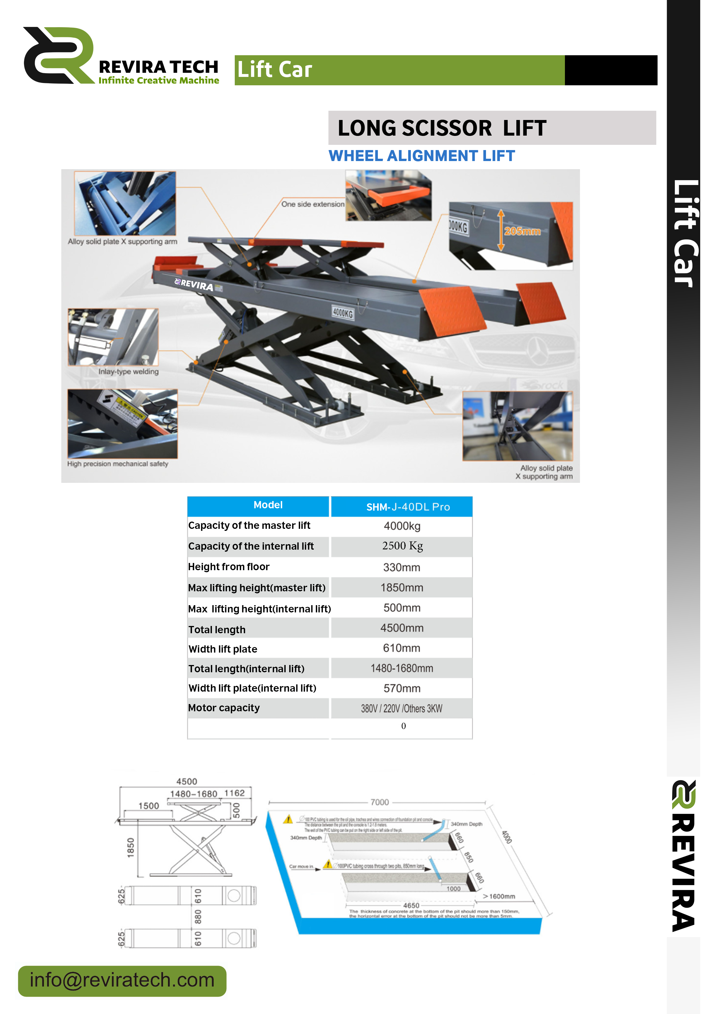 Long Scissors Lift