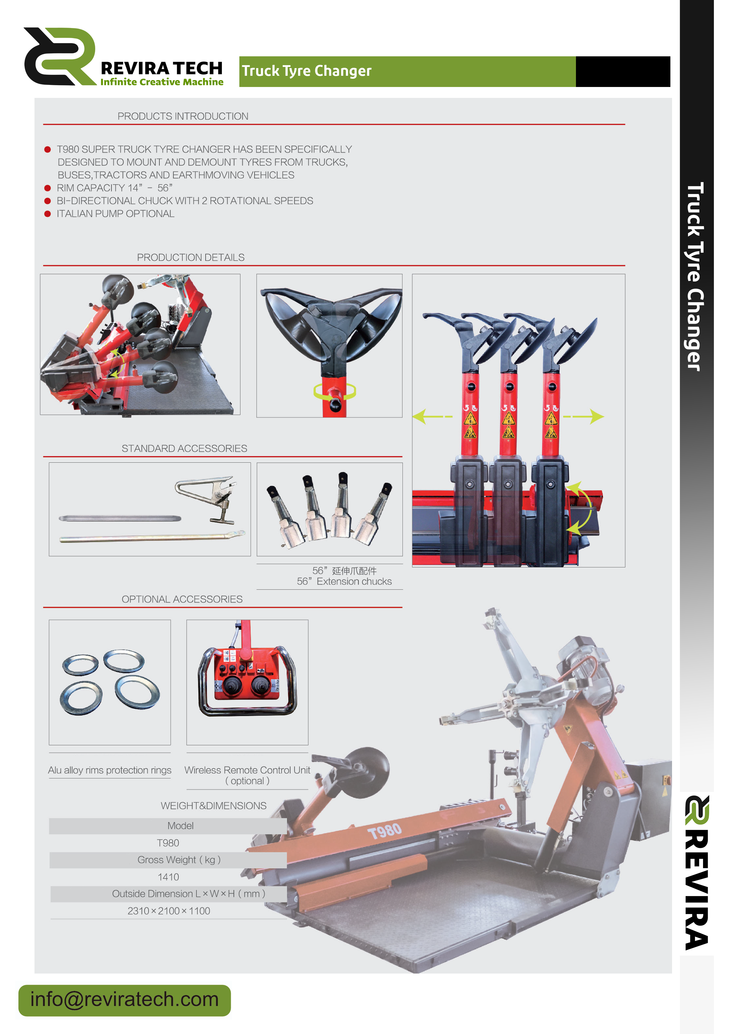 Truch Tyre Changer....