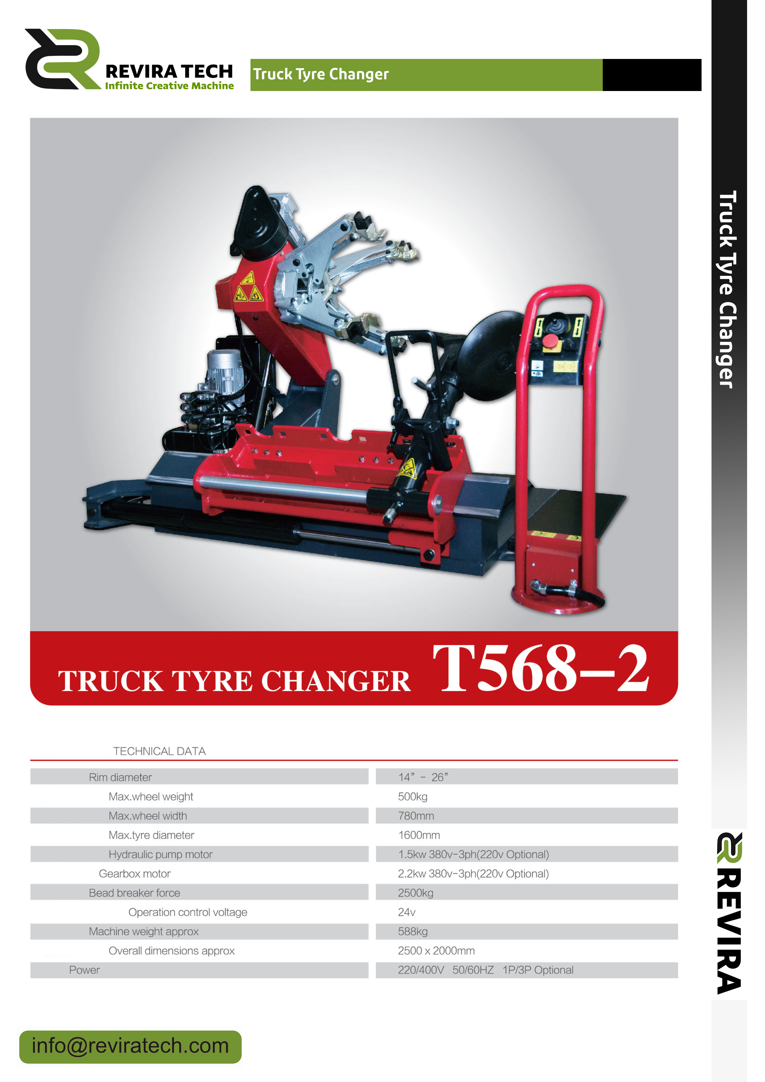 Truch Tyre Changer.....