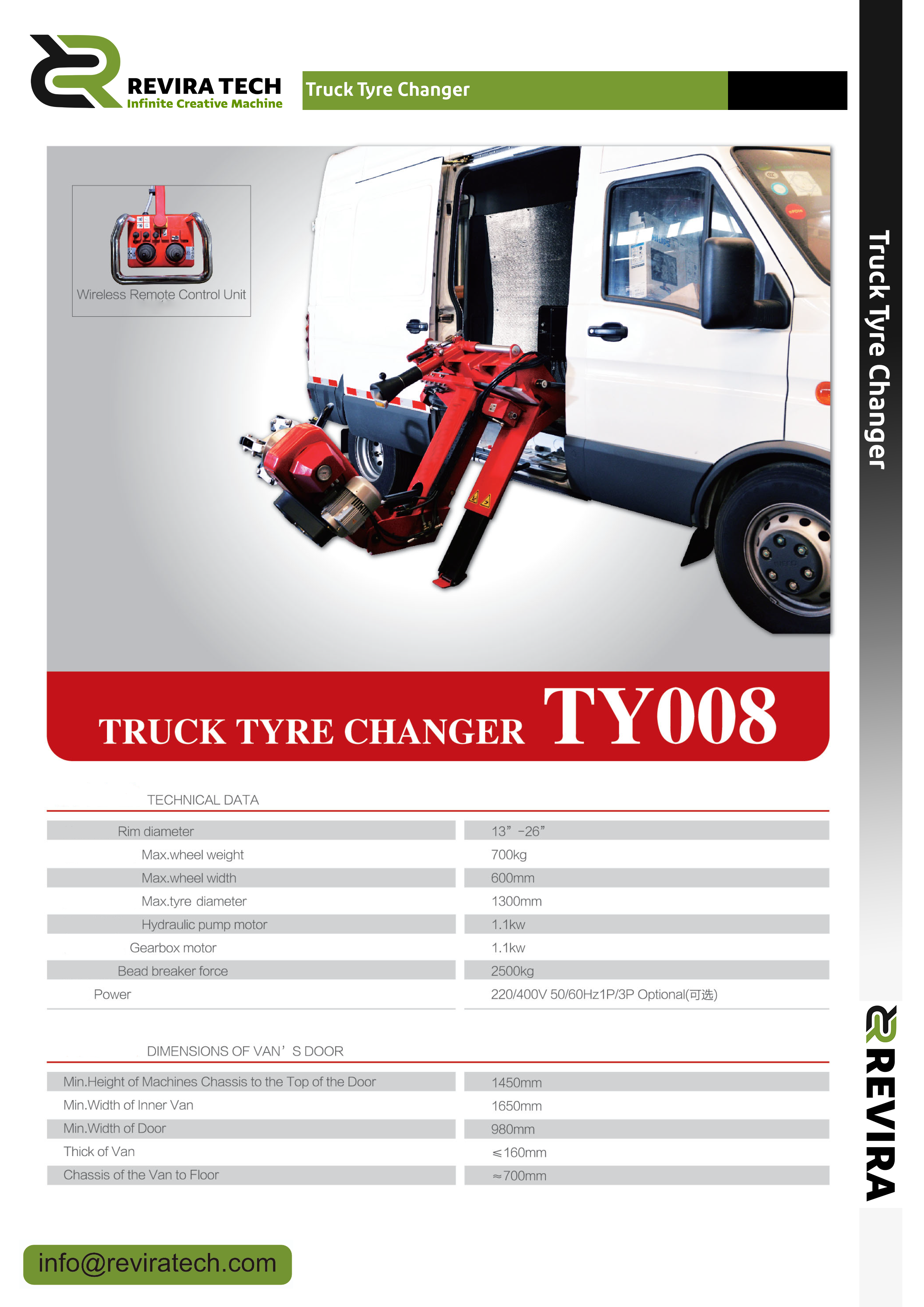 Truch Tyre Changer......