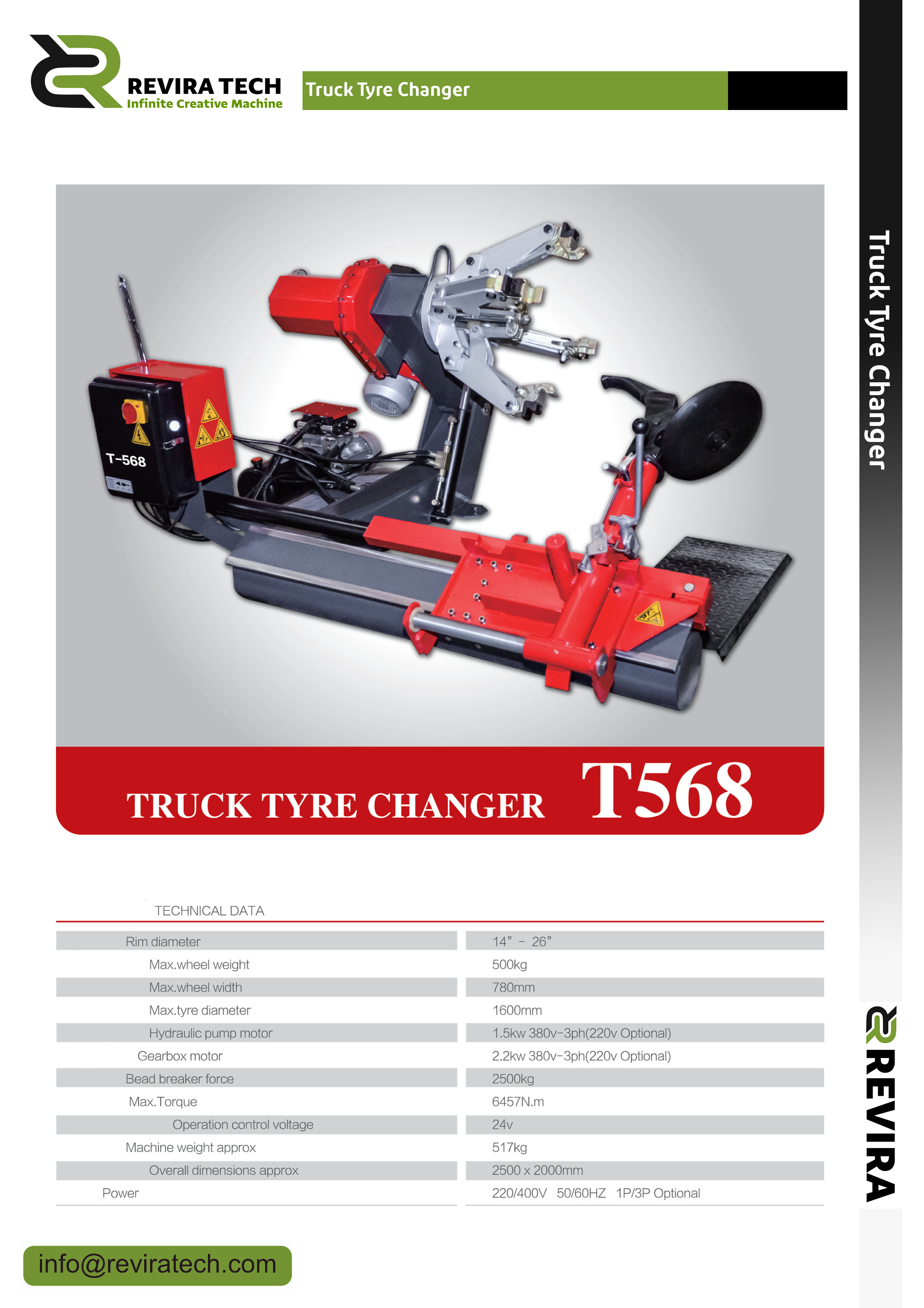 Truch Tyre Changer.......