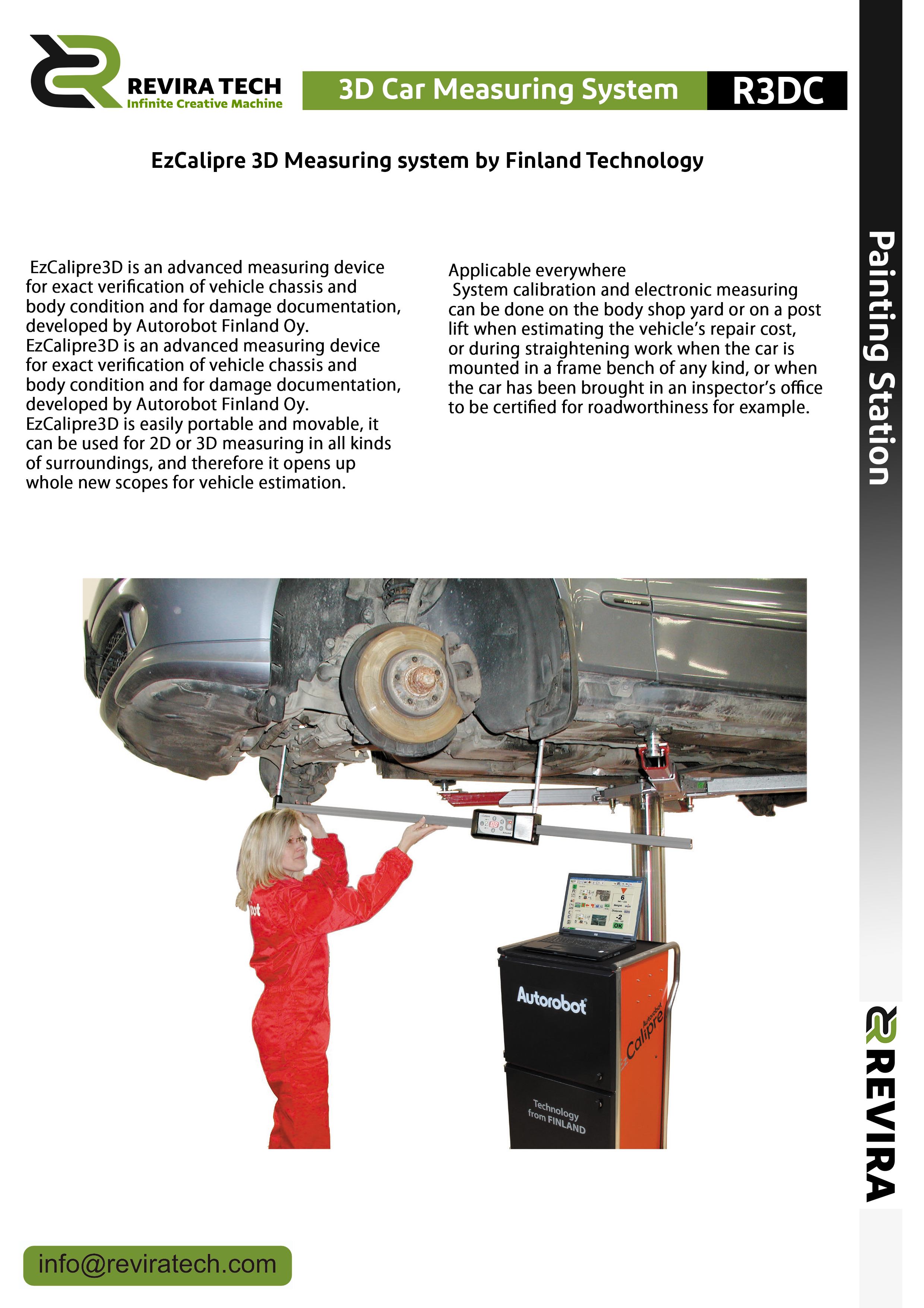 3D Car Measuring System.