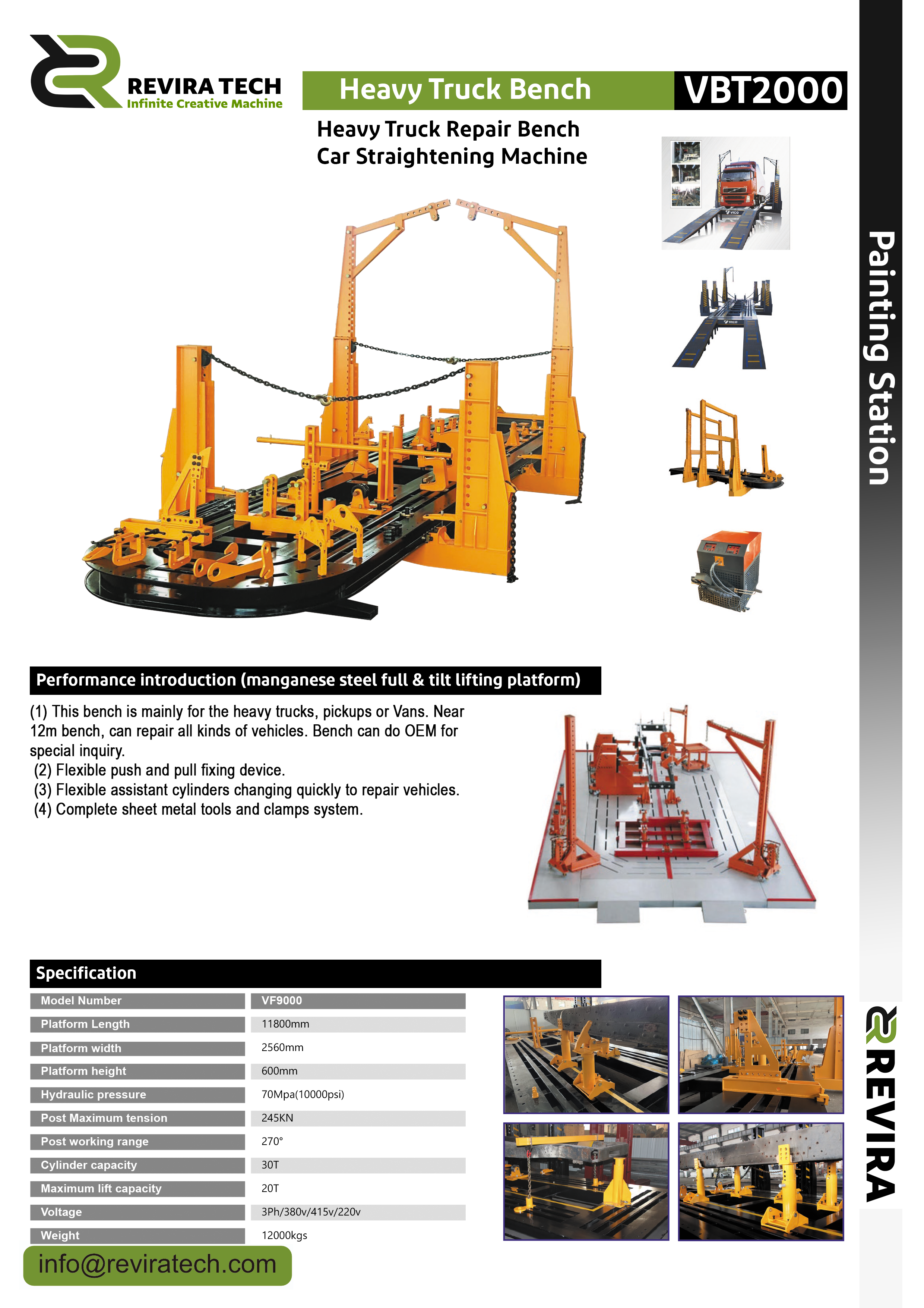Heavy Truch Bench