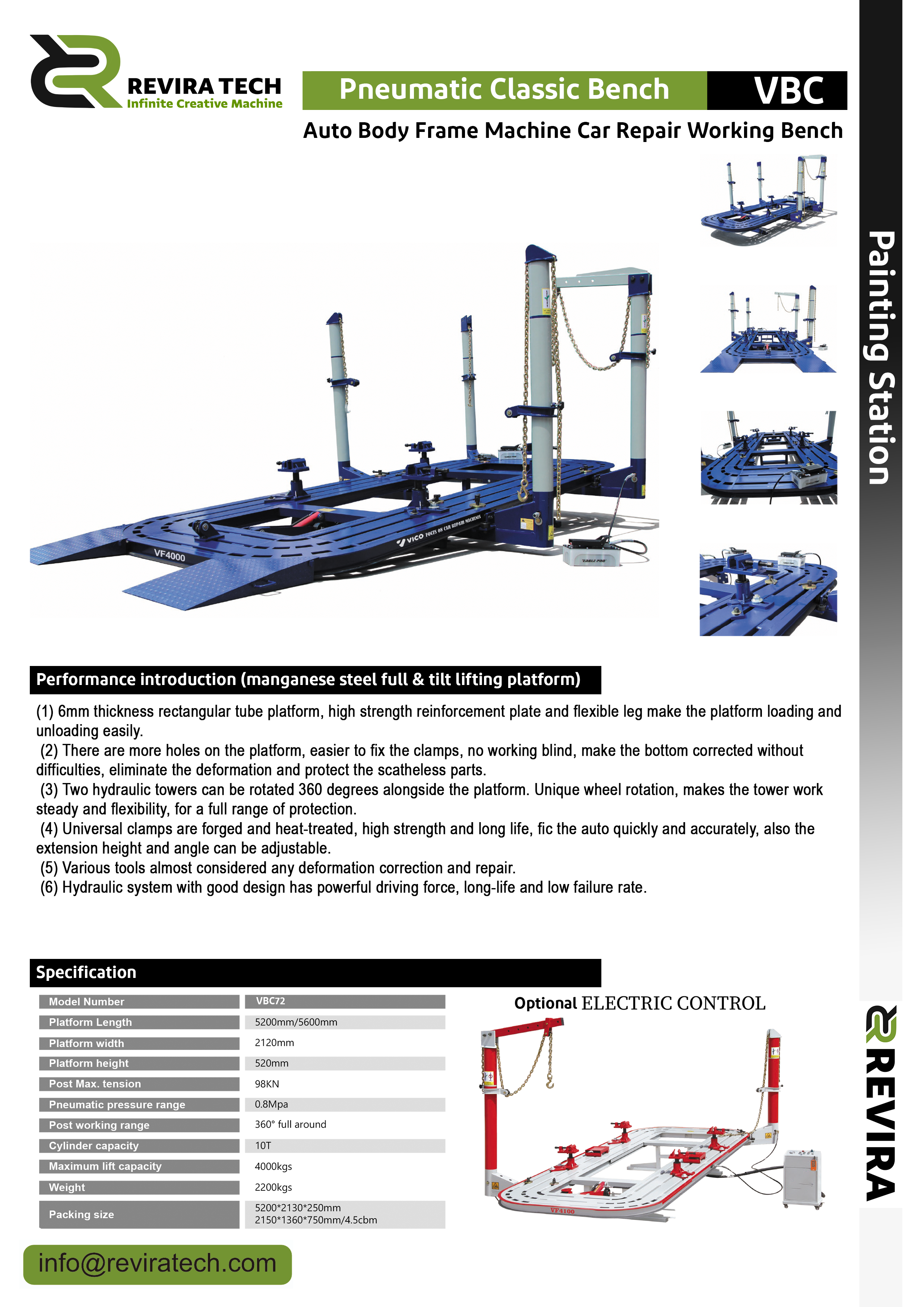 Pneumatic Classic Bench