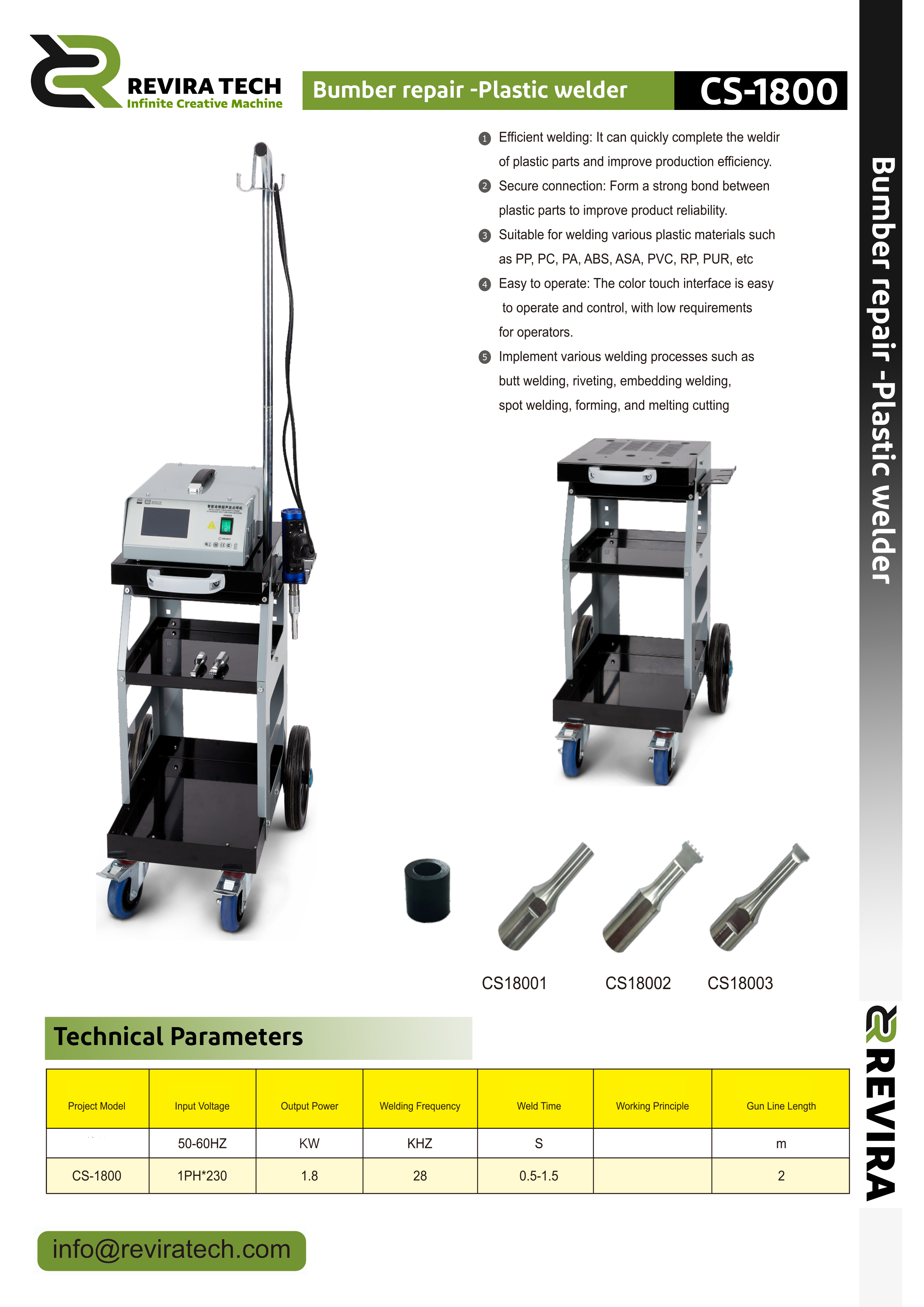 Bumber Repair - Plastic Welder
