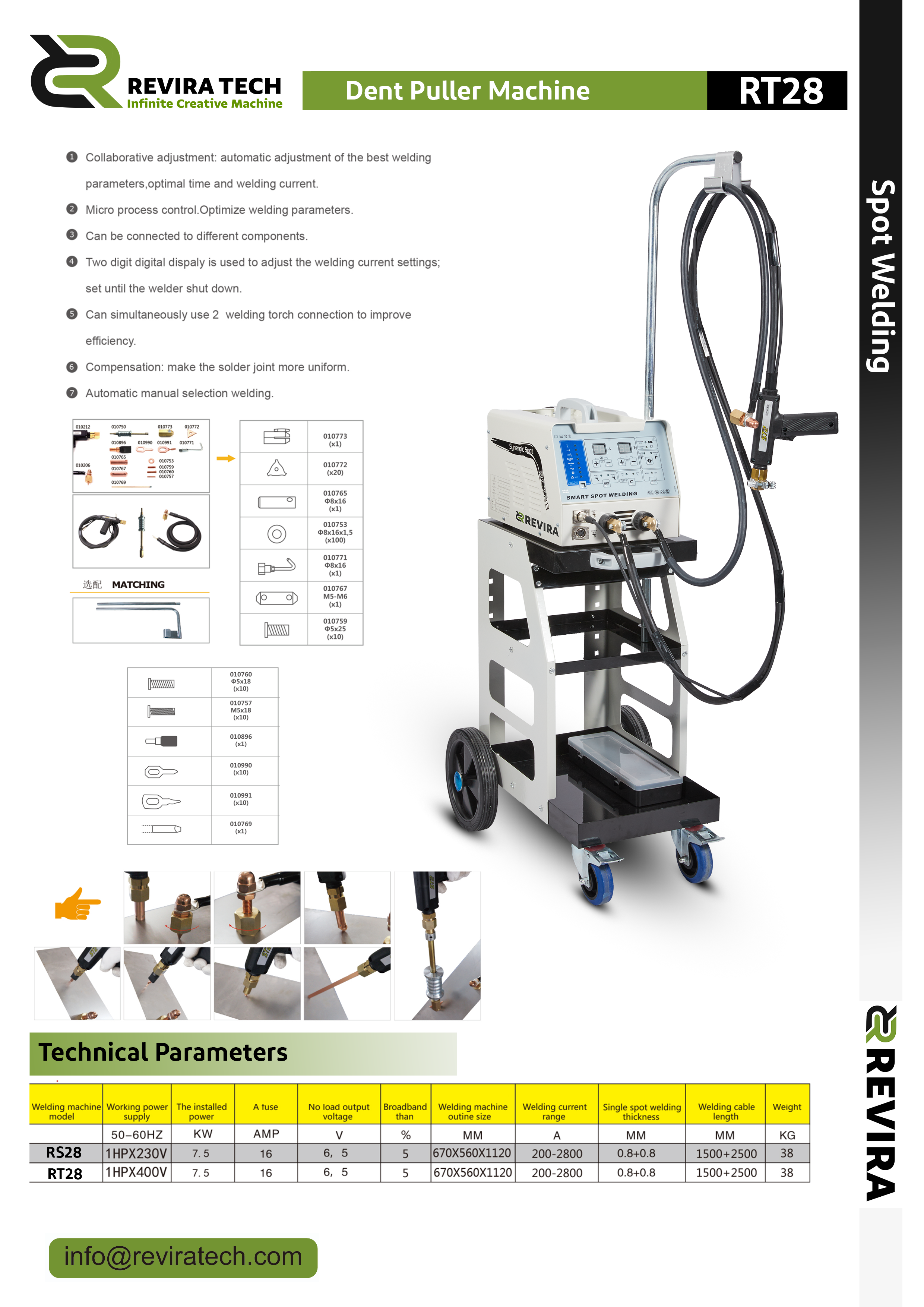 Dent Puller Machine