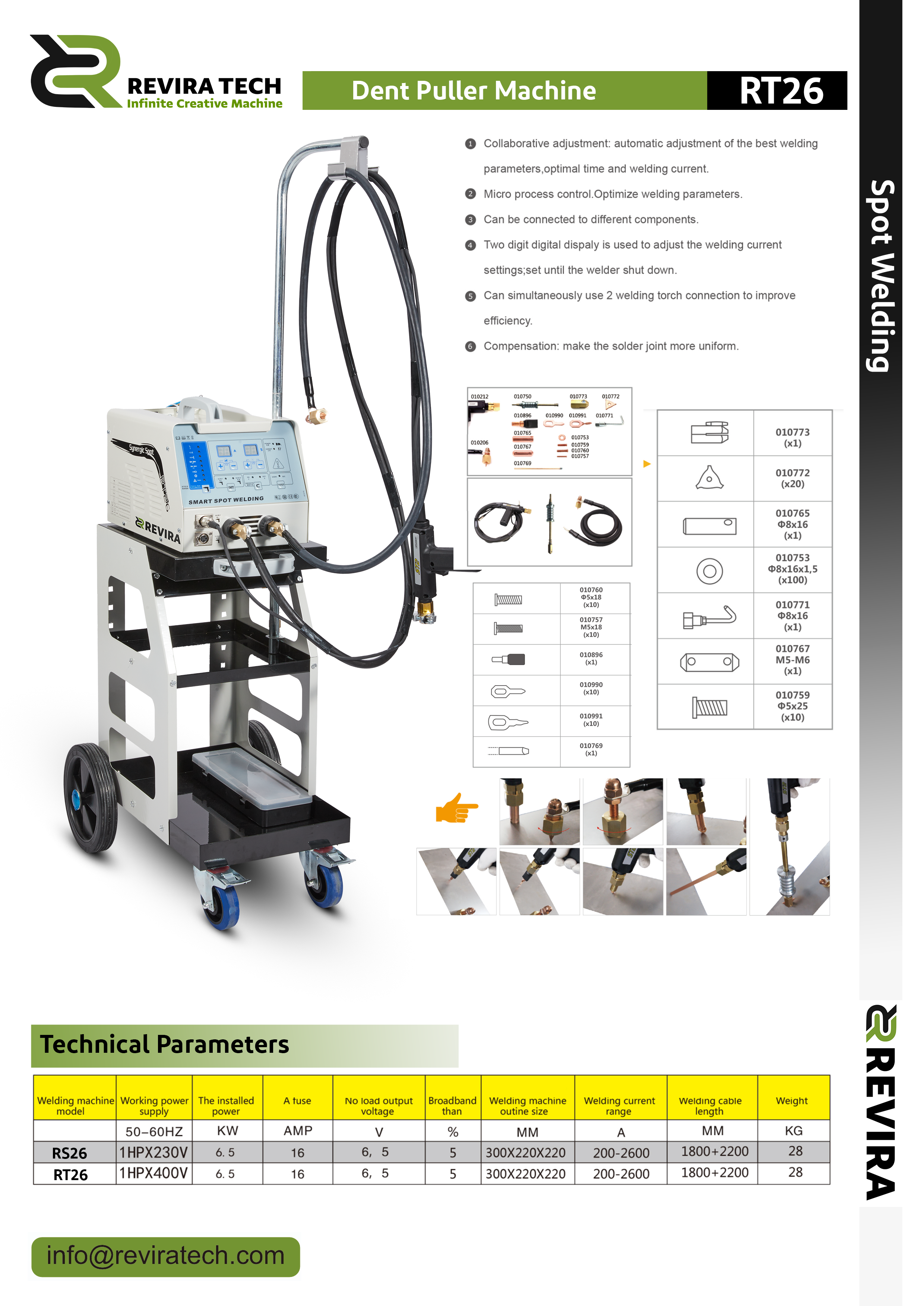 Dent Puller Machine.