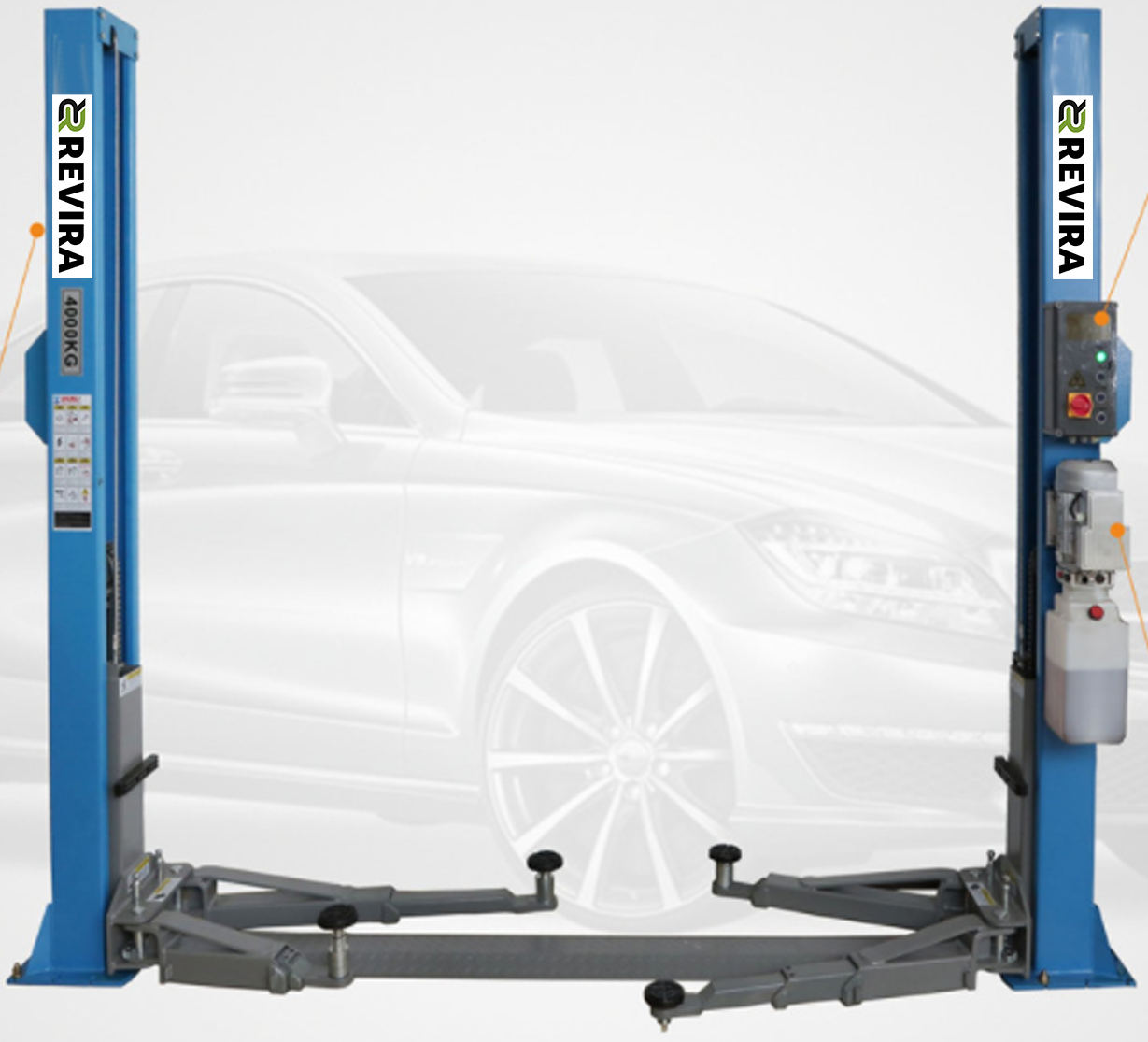 2 Post Electro Hydraulic Lift.