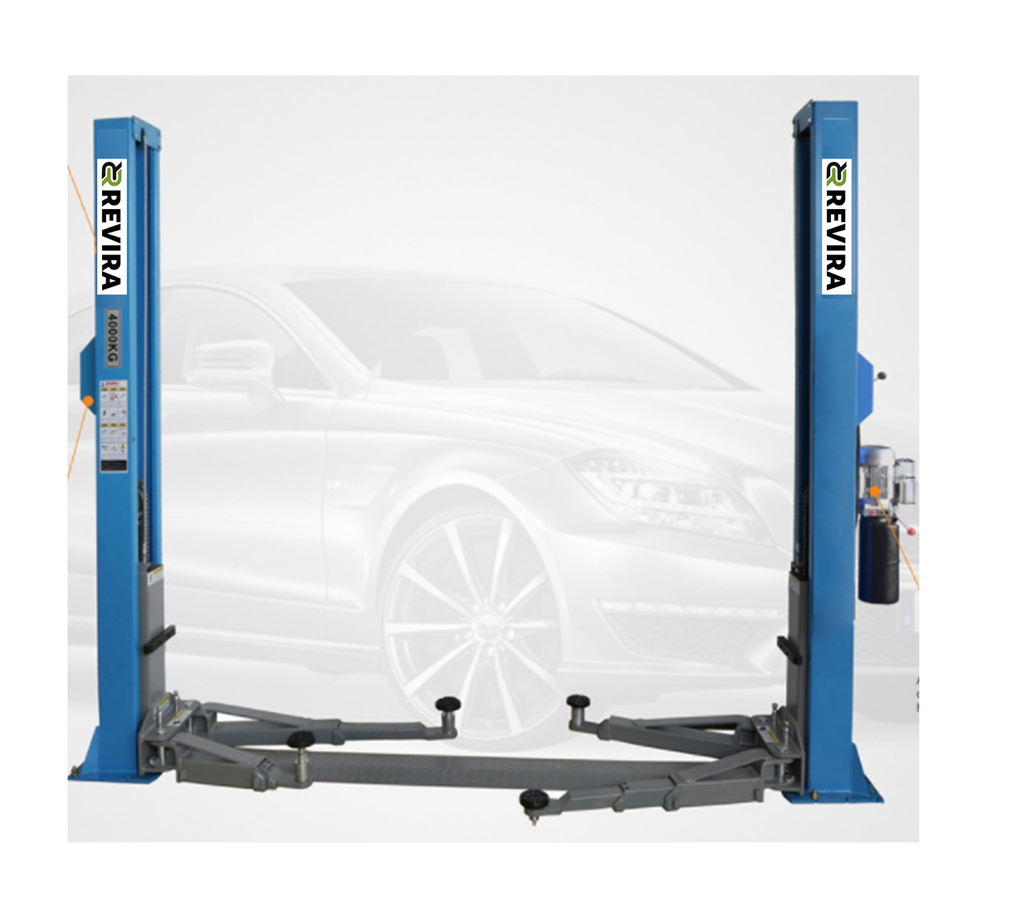 2 Post Electro Hydraulic Lift