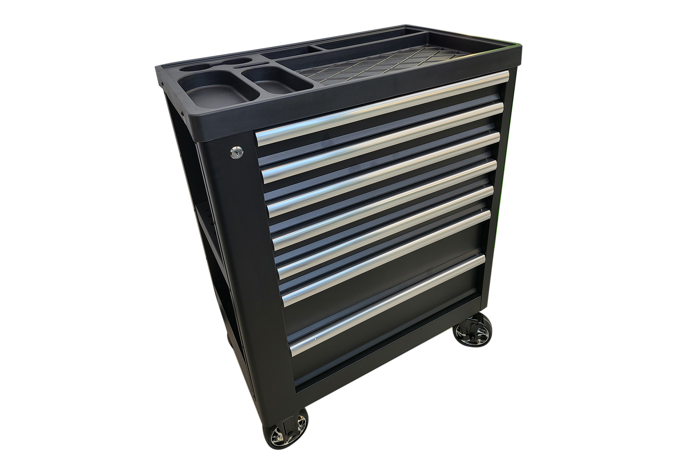 Rooler Cab Black Custom 7 Drawer